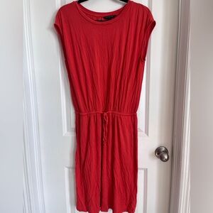 BANANA REPUBLIC Elegant Orange Sleeveless Dress size small